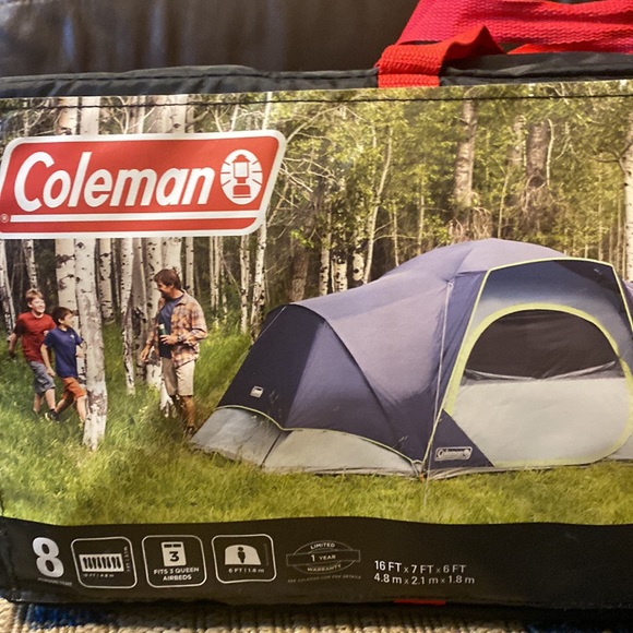 Coleman Skydome 8-Person Camping Tent XL (new never opened) - Picture 5 of 12